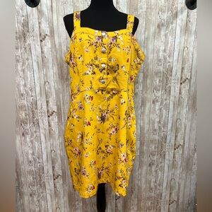 No Boundaries Pink Strapless‎ Midi Sundress